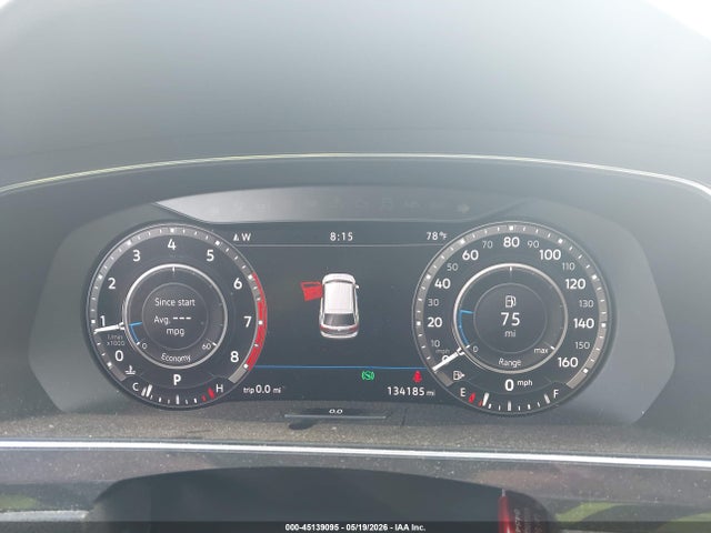 45139095 :رقم المزاد ، 3VV2B7AX4KM066964 vin ، 2019 Volkswagen Tiguan 2.0t Se/2.0t Sel/2.0t Sel R-line/2.0t Sel R-line Black مزاد بيع