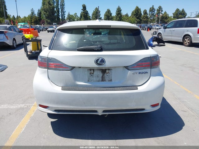 45139099 :رقم المزاد ، JTHKD5BH9D2172873 vin ، 2013 Lexus Ct 200h مزاد بيع