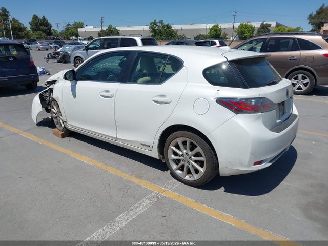 45139099 :رقم المزاد ، JTHKD5BH9D2172873 vin ، 2013 Lexus Ct 200h مزاد بيع