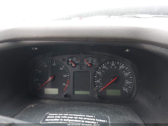 45139108 :رقم المزاد ، WV2NB47002H096988 vin ، 2002 Volkswagen Eurovan Mv مزاد بيع