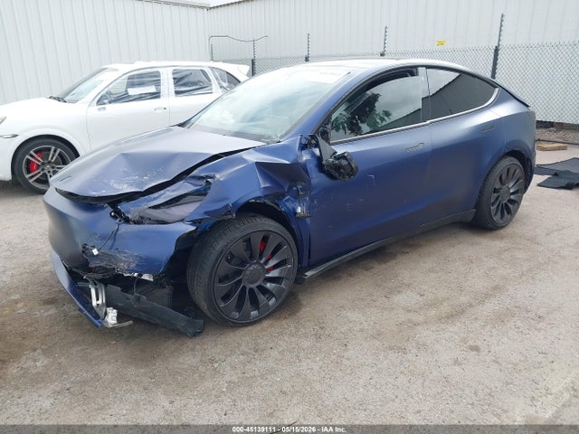 Продажа на аукционе авто 2023 Tesla Model Y Performance Dual Motor All-wheel Drive, vin: 7SAYGDEF5PF621302, номер лота: 45139111
