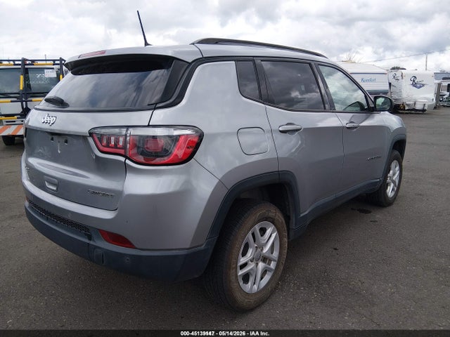 2018 Jeep Compass Sport 4x4 მანქანა იყიდება აუქციონზე, vin: 3C4NJDAB2JT392302, აუქციონის ნომერი: 45139147