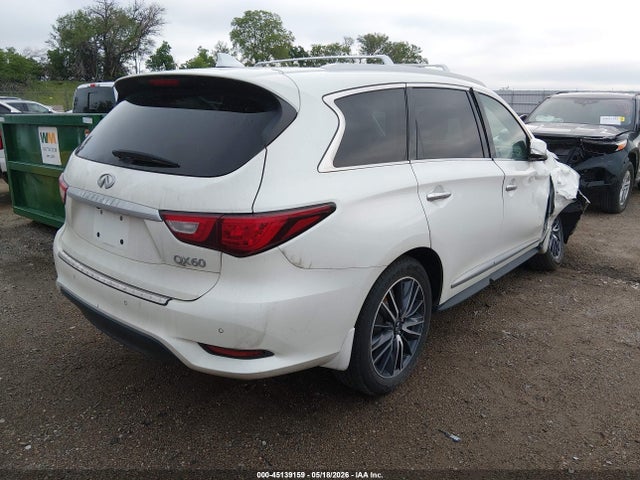2017 Infiniti Qx60 მანქანა იყიდება აუქციონზე, vin: 5N1DL0MM4HC551060, აუქციონის ნომერი: 45139159