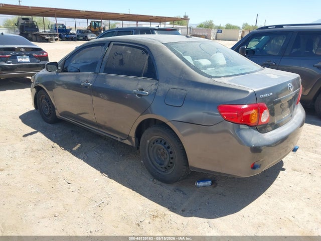 Продаж на аукціоні авто 2009 Toyota Corolla Le, vin: JTDBL40E699049280, номер лоту: 45139163