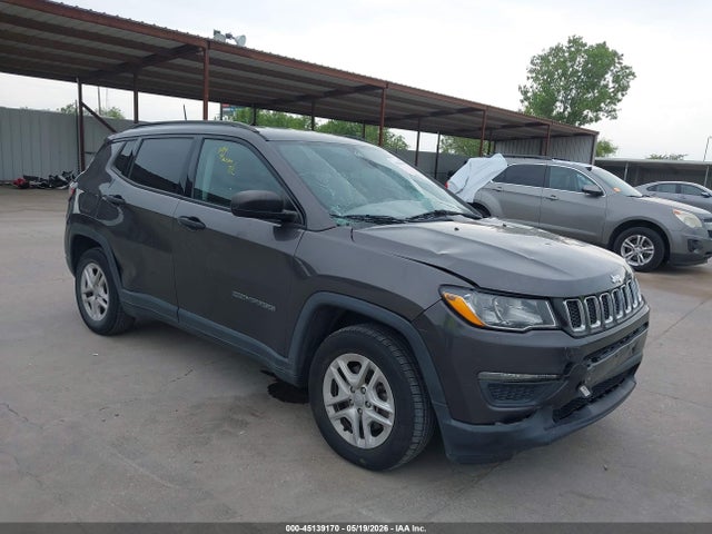 Продажа на аукционе авто 2018 Jeep Compass Sport Fwd, vin: 3C4NJCAB9JT137804, номер лота: 45139170