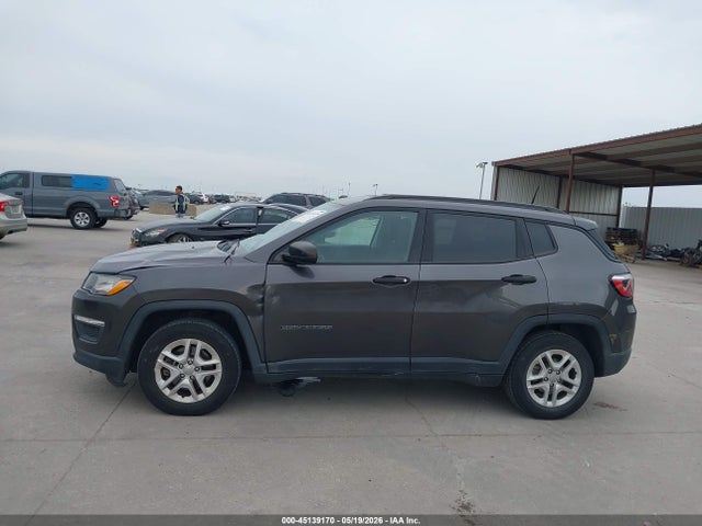 Продажа на аукционе авто 2018 Jeep Compass Sport Fwd, vin: 3C4NJCAB9JT137804, номер лота: 45139170