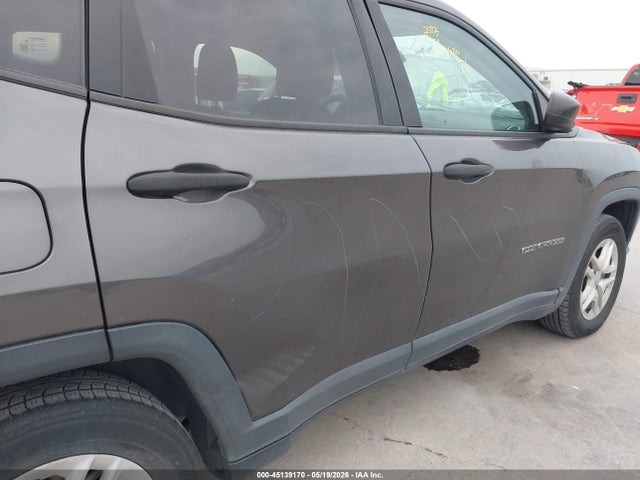 Продажа на аукционе авто 2018 Jeep Compass Sport Fwd, vin: 3C4NJCAB9JT137804, номер лота: 45139170