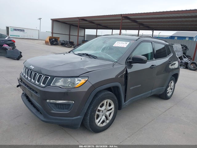 Продажа на аукционе авто 2018 Jeep Compass Sport Fwd, vin: 3C4NJCAB9JT137804, номер лота: 45139170