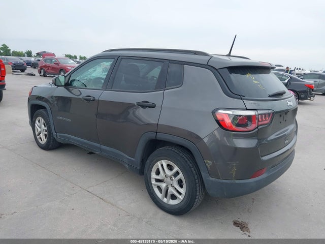 Продажа на аукционе авто 2018 Jeep Compass Sport Fwd, vin: 3C4NJCAB9JT137804, номер лота: 45139170