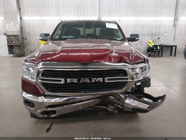 45139172 :رقم المزاد ، 1C6SRFFT6KN709810 vin ، 2019 Ram 1500 Big Horn/lone Star  4x4 5'7 Box مزاد بيع