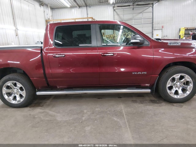 45139172 :رقم المزاد ، 1C6SRFFT6KN709810 vin ، 2019 Ram 1500 Big Horn/lone Star  4x4 5'7 Box مزاد بيع
