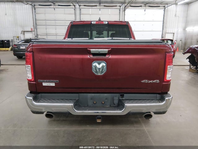 45139172 :رقم المزاد ، 1C6SRFFT6KN709810 vin ، 2019 Ram 1500 Big Horn/lone Star  4x4 5'7 Box مزاد بيع