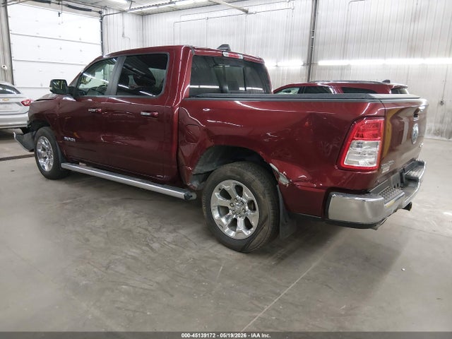 45139172 :رقم المزاد ، 1C6SRFFT6KN709810 vin ، 2019 Ram 1500 Big Horn/lone Star  4x4 5'7 Box مزاد بيع