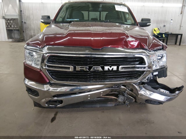 45139172 :رقم المزاد ، 1C6SRFFT6KN709810 vin ، 2019 Ram 1500 Big Horn/lone Star  4x4 5'7 Box مزاد بيع