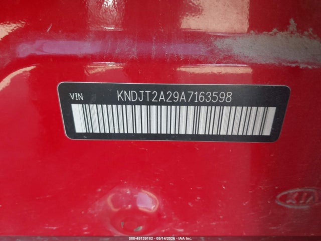 2010 Kia Soul + მანქანა იყიდება აუქციონზე, vin: KNDJT2A29A7163598, აუქციონის ნომერი: 45139182