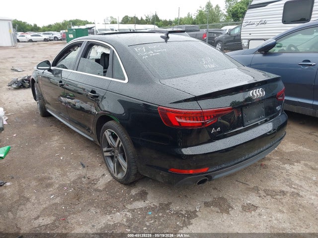 Продаж на аукціоні авто 2018 Audi A4 2.0t Ultra Premium, vin: WAULMAF45JA219997, номер лоту: 45139225