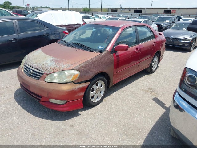 45139331 :رقم المزاد ، 1NXBR32E74Z321021 vin ، 2004 Toyota Corolla S مزاد بيع