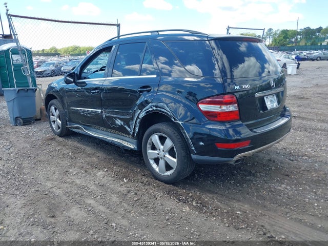 Продаж на аукціоні авто 2010 Mercedes-benz Ml 350 4matic, vin: 4JGBB8GB6AA612770, номер лоту: 45139341