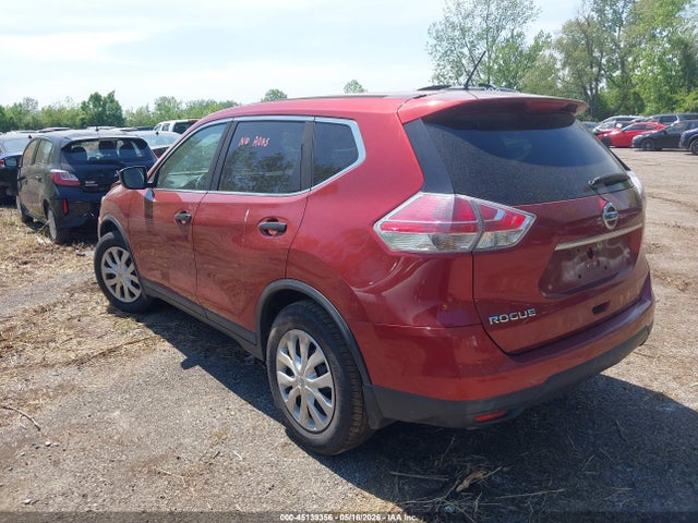 2016 Nissan Rogue S მანქანა იყიდება აუქციონზე, vin: 5N1AT2MN9GC852087, აუქციონის ნომერი: 45139356