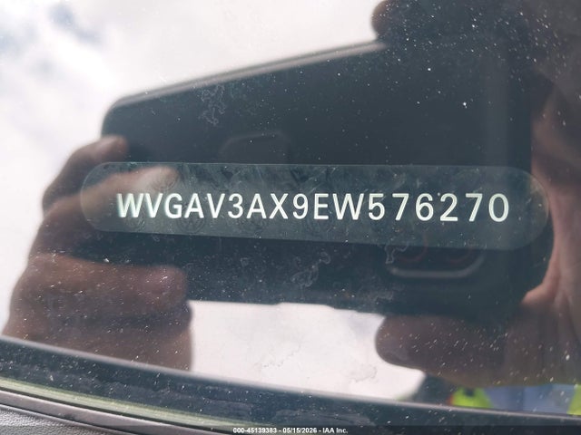 45139383 :رقم المزاد ، WVGAV3AX9EW576270 vin ، 2014 Volkswagen Tiguan Se مزاد بيع
