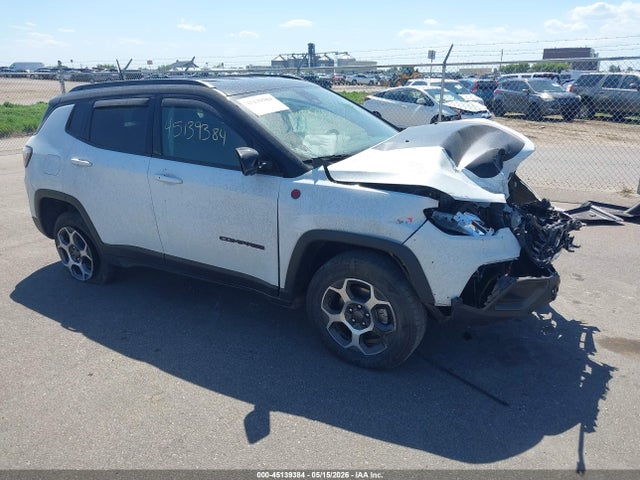 Aukcja sprzedaży 2022 Jeep Compass Trailhawk 4x4, vin: 3C4NJDDB2NT193056, numer aukcji: 45139384
