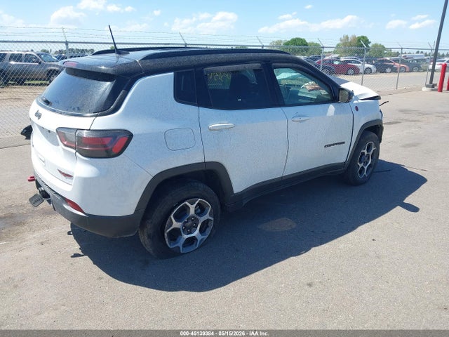 Aukcja sprzedaży 2022 Jeep Compass Trailhawk 4x4, vin: 3C4NJDDB2NT193056, numer aukcji: 45139384