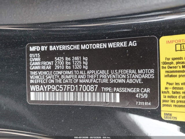 WBAYP9C57FD170087 BMW 650i
