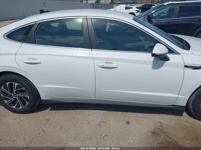 45139406 :رقم المزاد ، KMHL24JJ1TA160842 vin ، 2026 Hyundai Sonata Hybrid Blue مزاد بيع