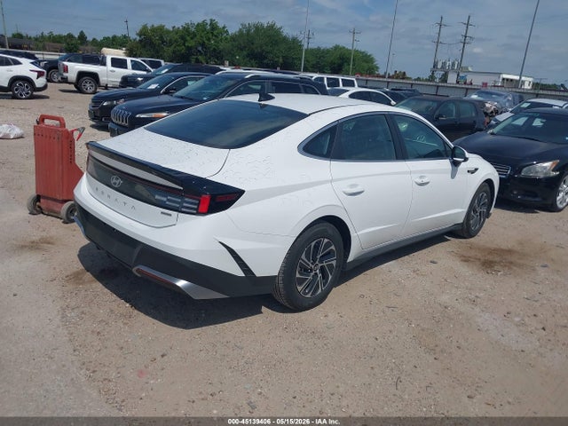 45139406 :رقم المزاد ، KMHL24JJ1TA160842 vin ، 2026 Hyundai Sonata Hybrid Blue مزاد بيع