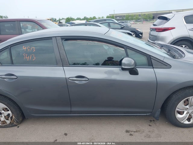 Продажа на аукционе авто 2013 Honda Civic Lx, vin: 19XFB2F50DE018384, номер лота: 45139419