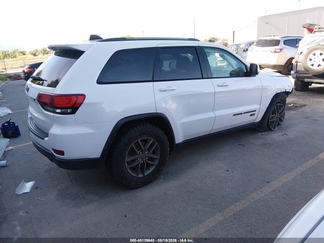 1C4RJFAGXGC457068 Jeep Grand Cherokee 75th Anniversary