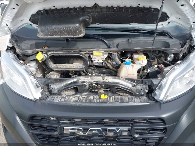 45139654 :رقم المزاد ، 3C6MRVHG1SE546121 vin ، 2025 Ram Promaster 3500 Tradesman High Roof 159 Wb W/pass Seat مزاد بيع
