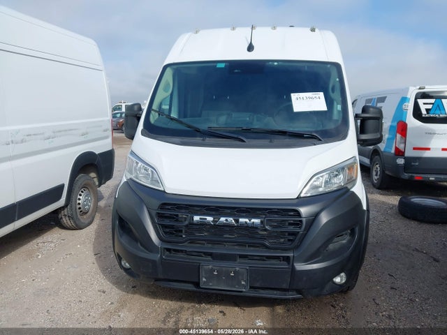 45139654 :رقم المزاد ، 3C6MRVHG1SE546121 vin ، 2025 Ram Promaster 3500 Tradesman High Roof 159 Wb W/pass Seat مزاد بيع