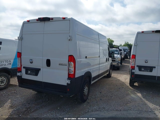 45139654 :رقم المزاد ، 3C6MRVHG1SE546121 vin ، 2025 Ram Promaster 3500 Tradesman High Roof 159 Wb W/pass Seat مزاد بيع
