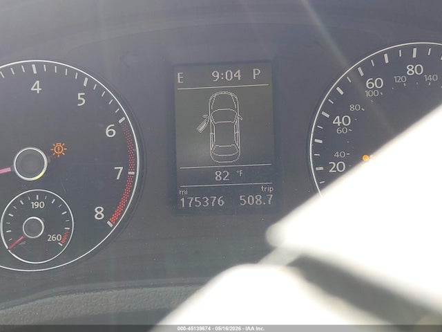 45139674 :رقم المزاد ، 1VWBH7A30DC145351 vin ، 2013 Volkswagen Passat 2.5l Se مزاد بيع
