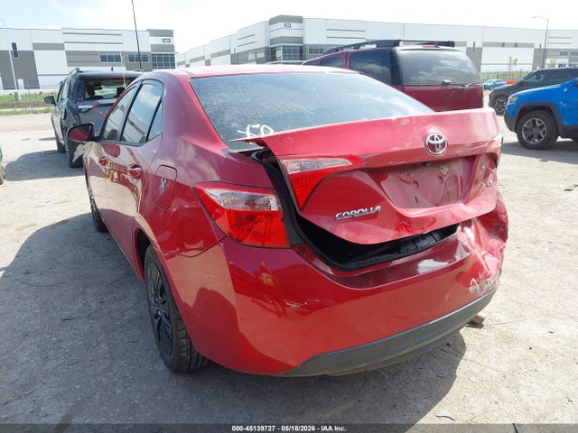 2017 Toyota Corolla Le მანქანა იყიდება აუქციონზე, vin: 2T1BURHE7HC826444, აუქციონის ნომერი: 45139727