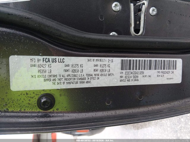 2016 Chrysler 300c Awd მანქანა იყიდება აუქციონზე, vin: 2C3CCAKG3GH213250, აუქციონის ნომერი: 45139753