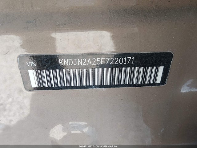 KNDJN2A25F7220171 KIA Soul