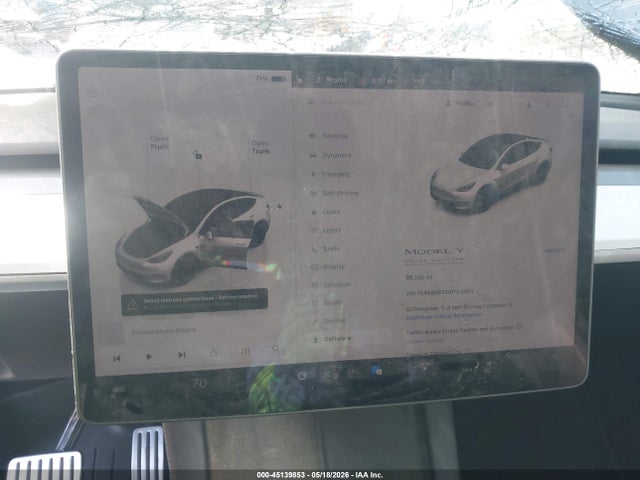 45139853 :رقم المزاد ، 7SAYGDEF6RF123404 vin ، 2024 Tesla Model Y Performance Dual Motor All-wheel Drive مزاد بيع