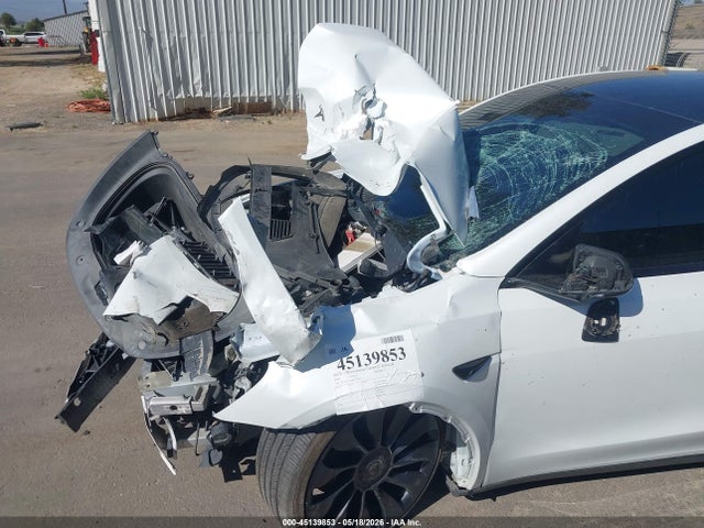 45139853 :رقم المزاد ، 7SAYGDEF6RF123404 vin ، 2024 Tesla Model Y Performance Dual Motor All-wheel Drive مزاد بيع