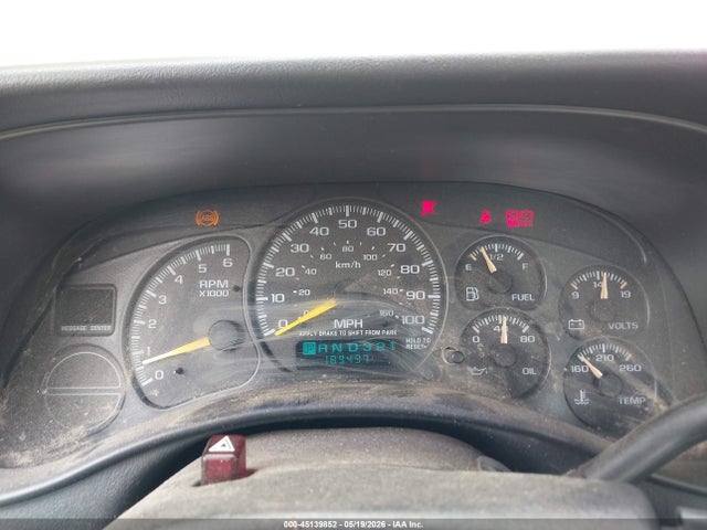Продаж на аукціоні авто 2000 Chevrolet Silverado 1500, vin: 1GCEC14V7YE261763, номер лоту: 45139852