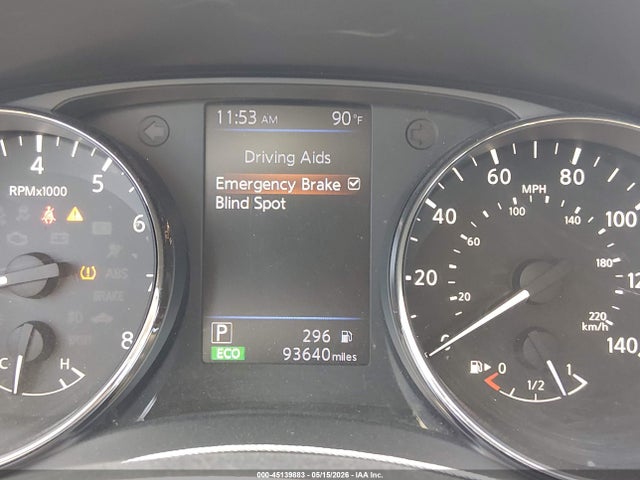 45139883 :رقم المزاد ، KNMAT2MVXJP525654 vin ، 2018 Nissan Rogue S مزاد بيع