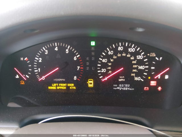 2003 Lexus Ls 430 მანქანა იყიდება აუქციონზე, vin: JTHBN30F230096748, აუქციონის ნომერი: 45139905