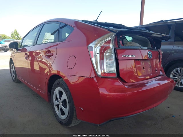 2015 Toyota Prius Three მანქანა იყიდება აუქციონზე, vin: JTDKN3DU0F1887370, აუქციონის ნომერი: 45139914