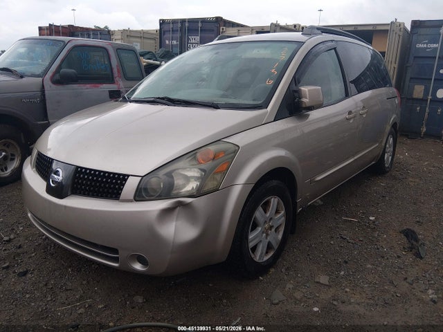 45139931 :رقم المزاد ، 5N1BV28U14N327136 vin ، 2004 Nissan Quest 3.5 S مزاد بيع