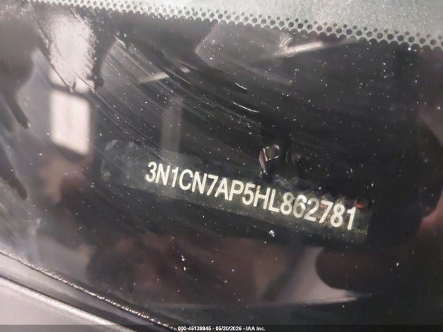 Aukcja sprzedaży 2017 Nissan Versa 1.6 Sv, vin: 3N1CN7AP5HL862781, numer aukcji: 45139945