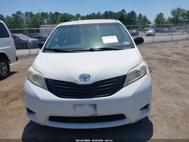 Продажа на аукционе авто 2012 Toyota Sienna Base V6 7 Passenger, vin: 5TDZK3DCXCS185988, номер лота: 45139969