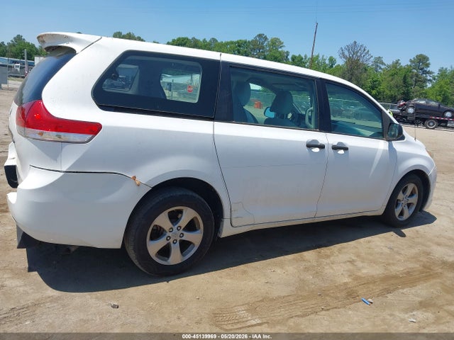 Продажа на аукционе авто 2012 Toyota Sienna Base V6 7 Passenger, vin: 5TDZK3DCXCS185988, номер лота: 45139969