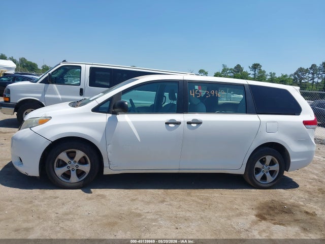 Продажа на аукционе авто 2012 Toyota Sienna Base V6 7 Passenger, vin: 5TDZK3DCXCS185988, номер лота: 45139969