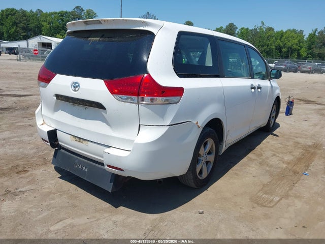 Продажа на аукционе авто 2012 Toyota Sienna Base V6 7 Passenger, vin: 5TDZK3DCXCS185988, номер лота: 45139969